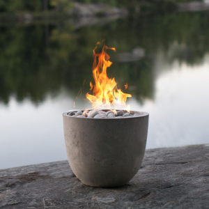 element outdoor fireplace table