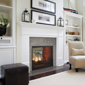 Fortress outdoor fireplace in niagara
