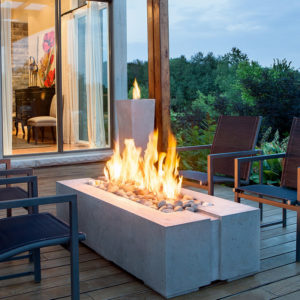 dekko concrete avera outdoor gas fireplace