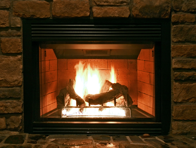 gas fireplace